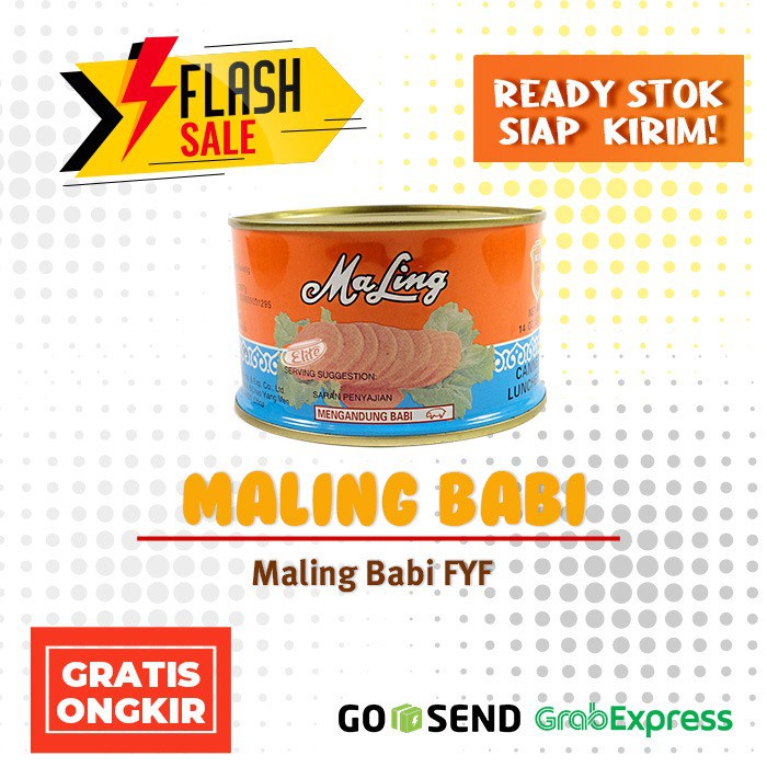 

MaLing / Ma Ling Pork Canned Daging Babi FYF 397g / Daging Babi Kaleng