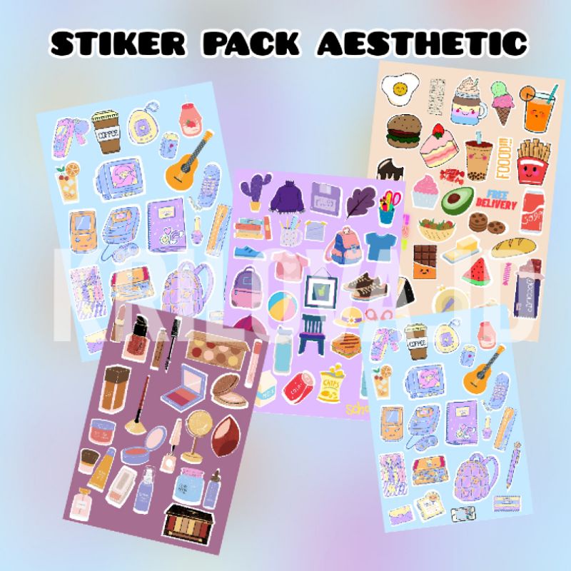 

STIKER AESTHETIC/ CASE HP/TUMBLR/DIARY/LAPTOP/TAB