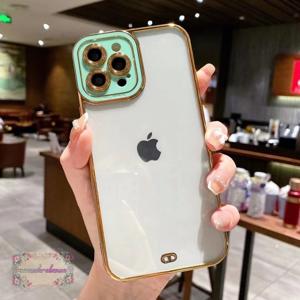 softcase plating transparan 1phone  6 6G+ x xr xs max SB3662