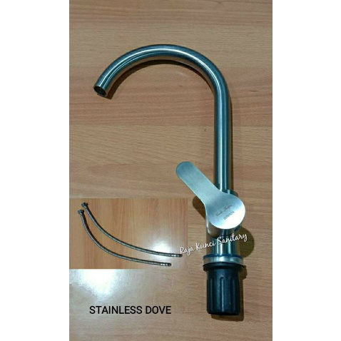 Kran Sink Mixer Stainless SUS 304/Kran Cuci Piring Stainless