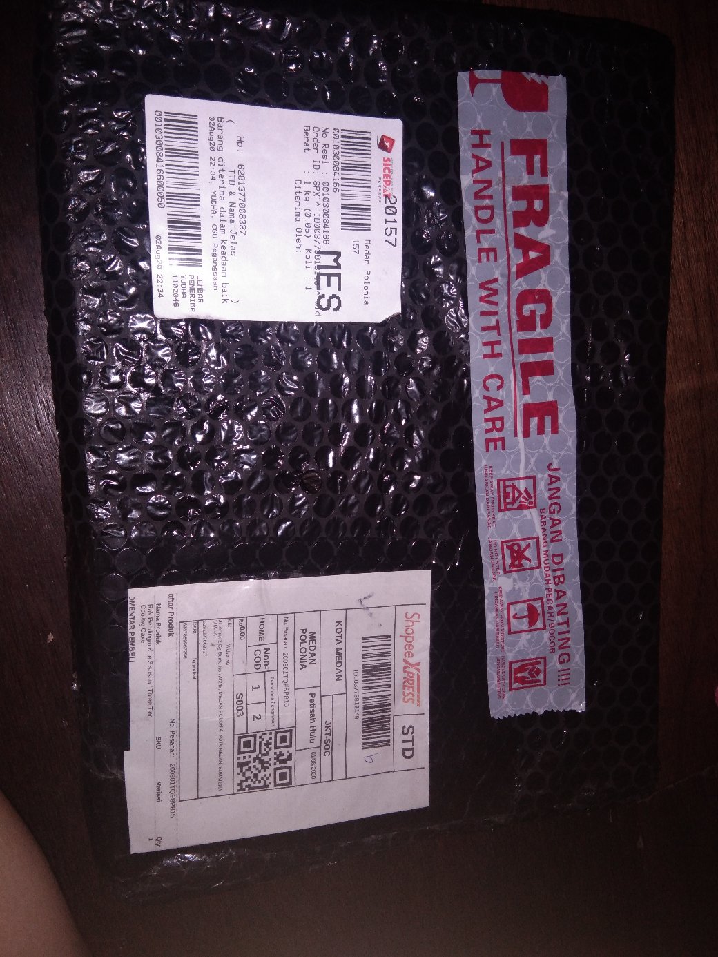 Rak Pendingin Kue 3 Susun / Three Tier Cooling Cake