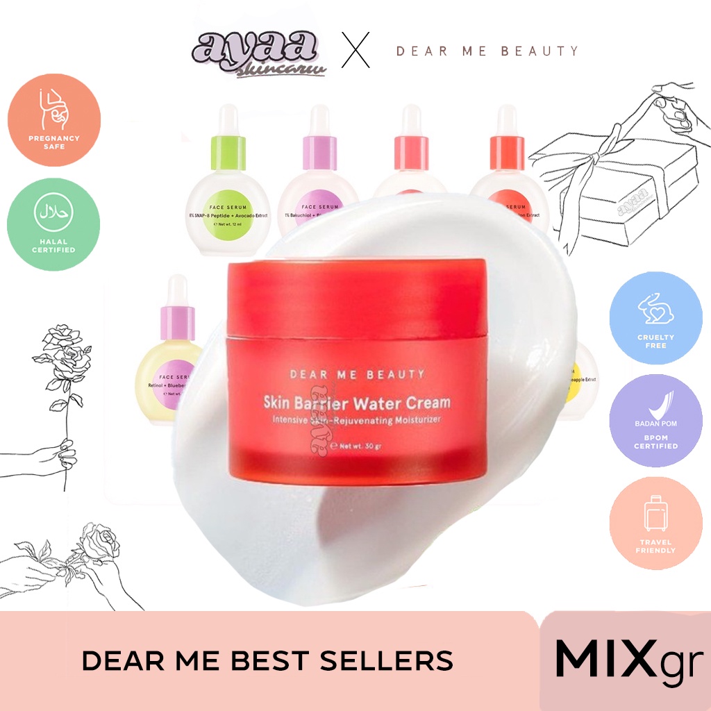 DEAR ME BEAUTY SKIN BARRIER WATER CREAM SINGLE ACTIVATOR SERUM SHEETMASK