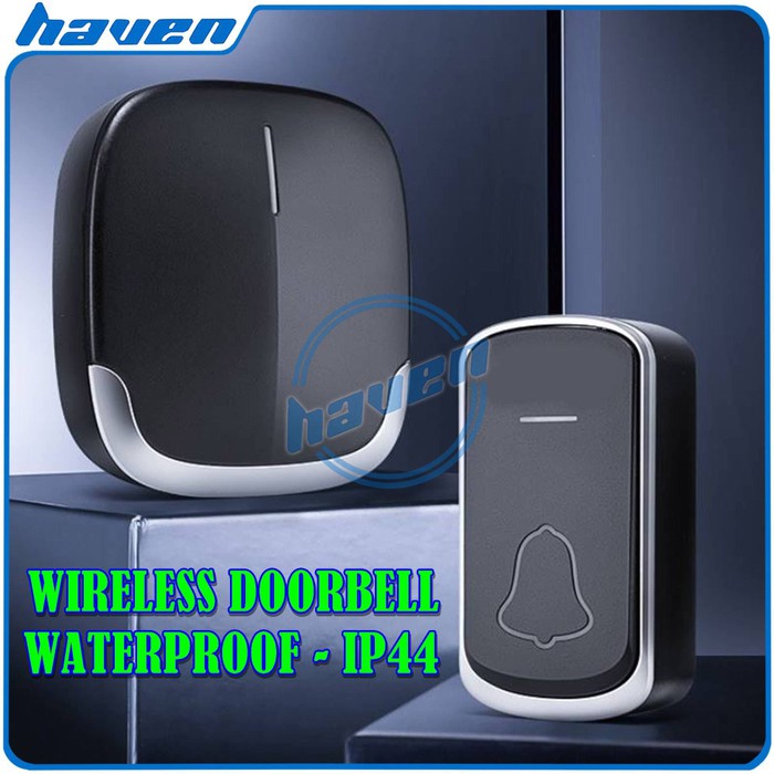 Bel Rumah Wireless Door Bell Waterproof Pintu 1 Receiver A909