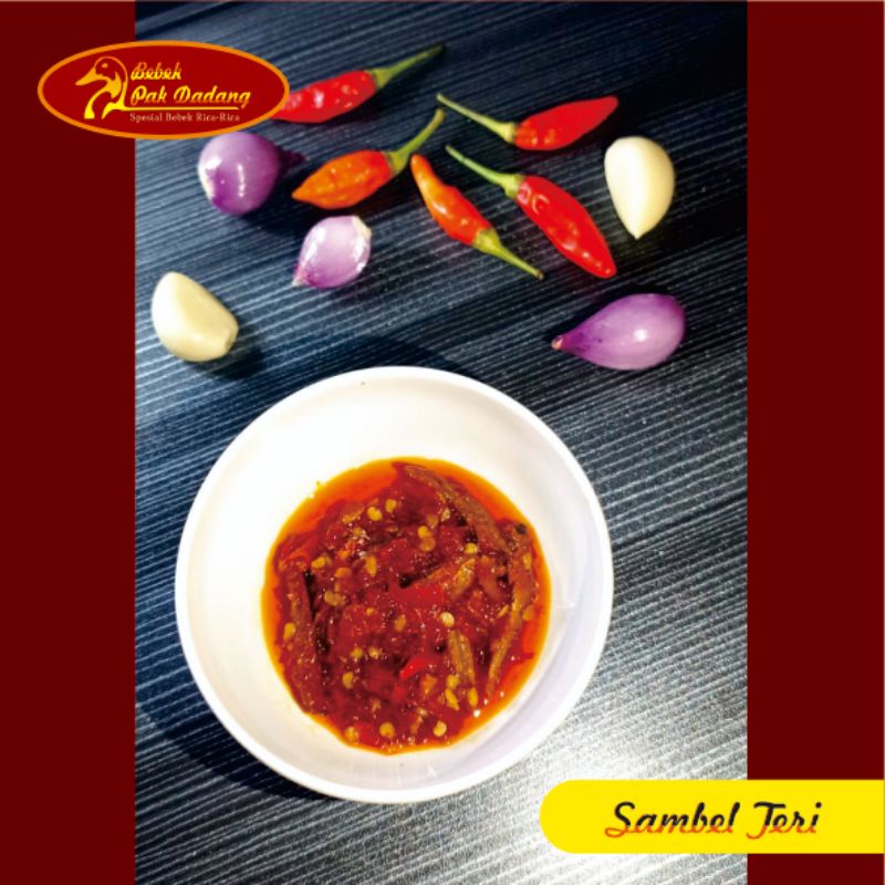 

Varian Sambel Teri *Spesial Sambal ala BebekPakDadang*