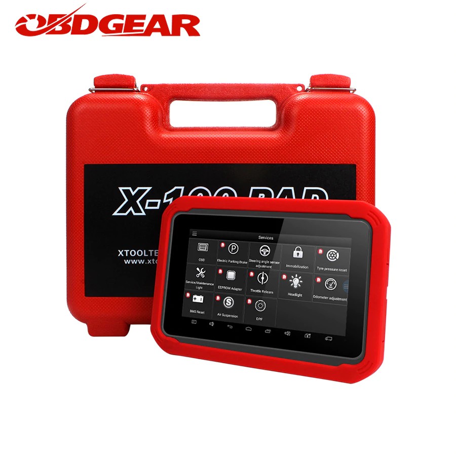 IMPORT Newest XTOOL X100 PAD X 100 Auto Car Key Programmer With Oil Rest Tool And Odometer