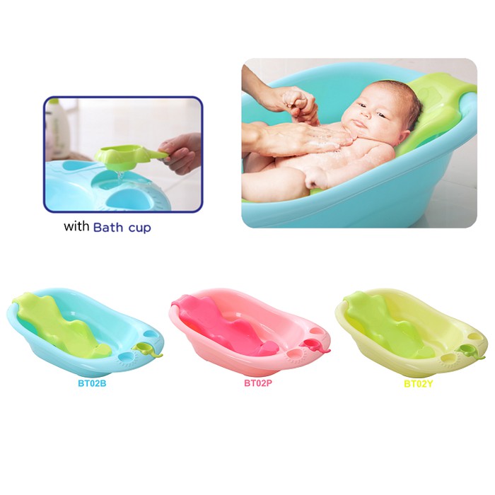 Baby Safe Baby &amp; Kids Bathtub BT02 (tersedia varian warna)