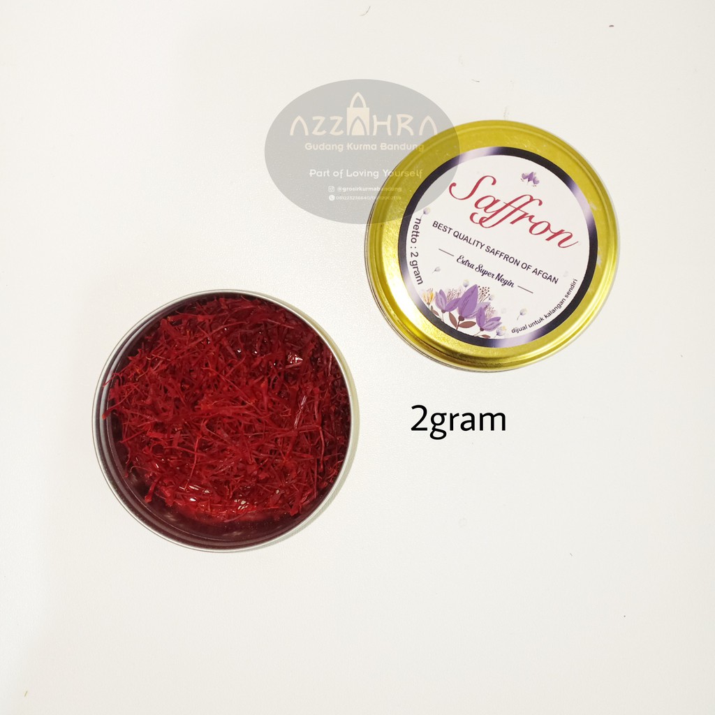 

Saffron Afghanistan Super Negin Kemasan 2 gram