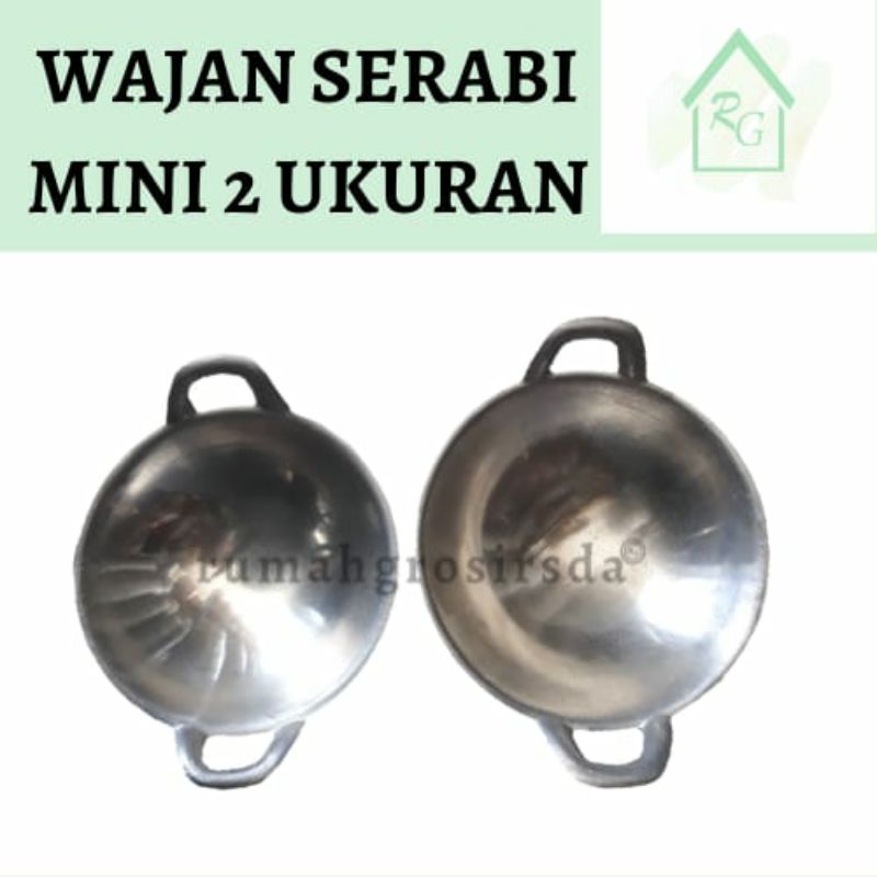 Wajan Serabi Mini | Free Sutil Mini