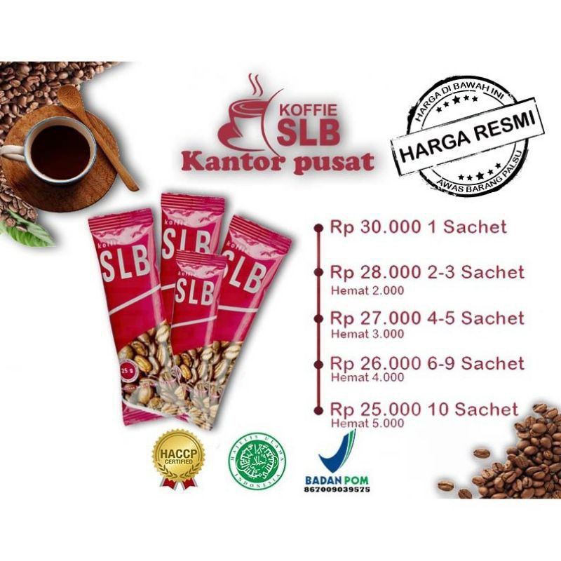 koffie SLB sachet