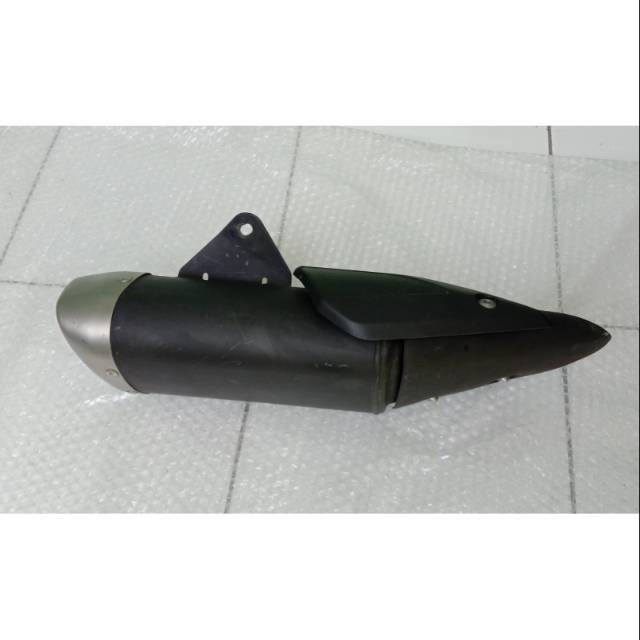 Selencer knalpot yamaha r 25 mt 25 original standar bwaan motor