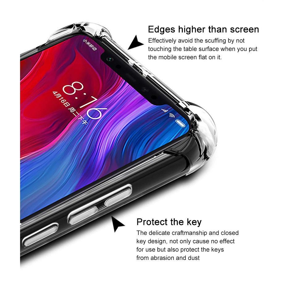 Softcase Anti Crack Bening samsung sam A50 / samsung M30s