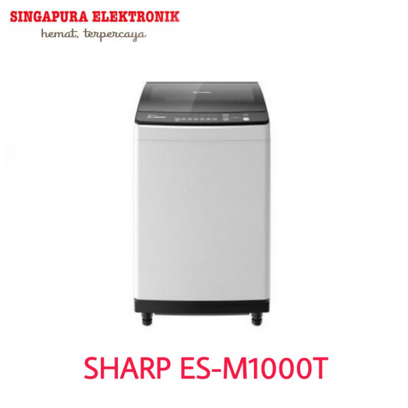 Sharp Mesin cuci 1 Tabung Bukaan Atas 10Kg ES-M1000T