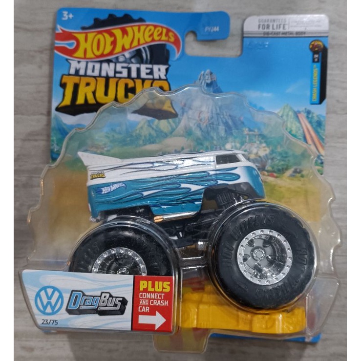 Hotwheels Monster Trucks Volkswagen Drag Bus