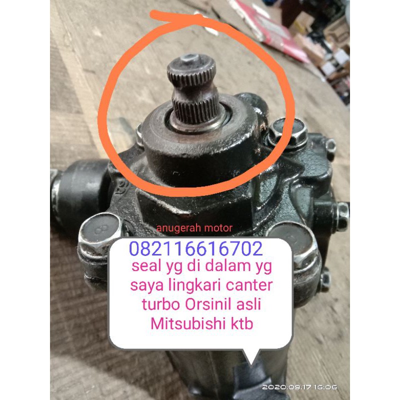 oil seal power steering canter turbo bagian atas ori