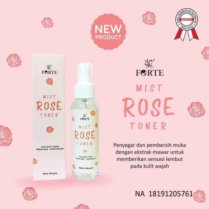 SYB FORTE MIST ROSE TONER