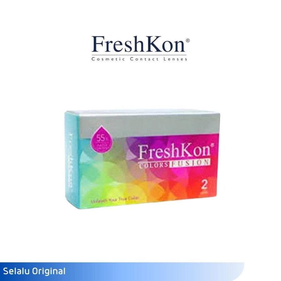 SOFTLENS FRESHKON COLORS FUSION BULANAN MURAH DAN AMAN