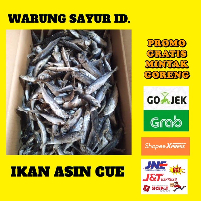 

IKAN ASIN CUE 100 GRAM