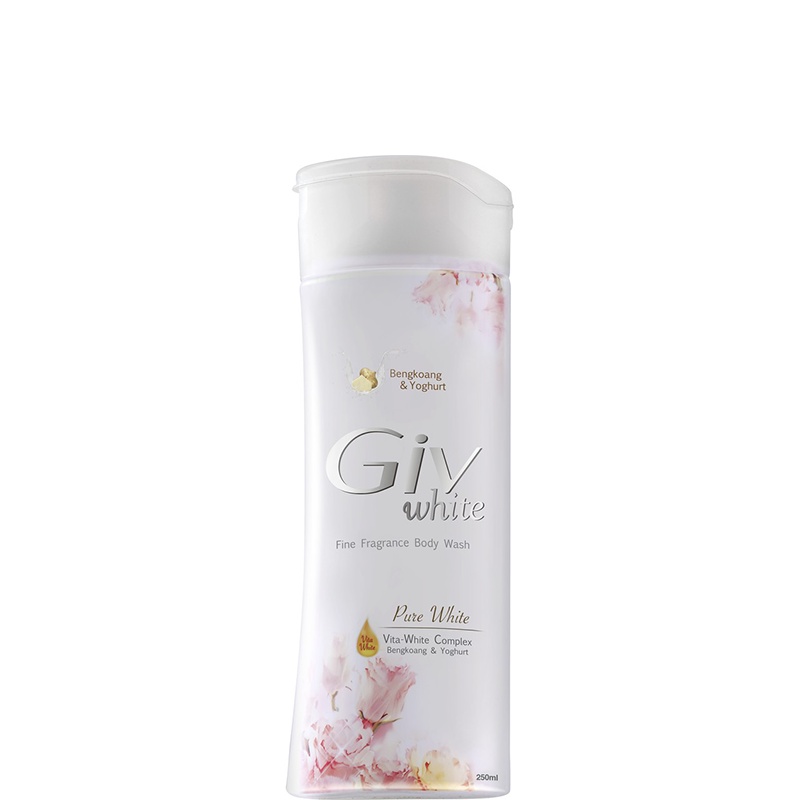 Giv White Sabun mandi Cair Pure White Botol 250 mL