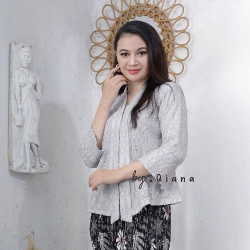 Melia kebaya - Atasan Kebaya Brokat Jumbo / Atasan Kebaya Floy / Kebaya Wisuda