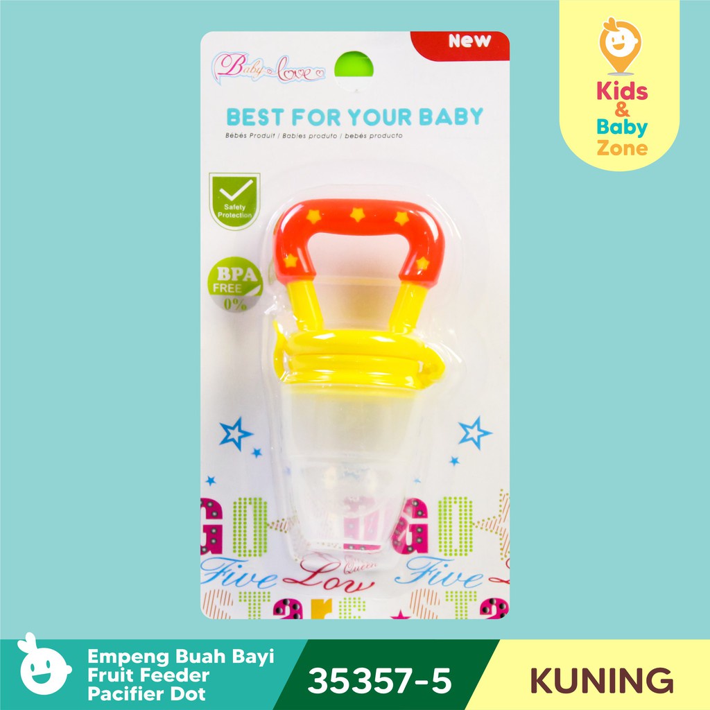 Bebehome Empeng Buah Sayuran Bayi Lucu Baby Fruit And Food Feeder-8