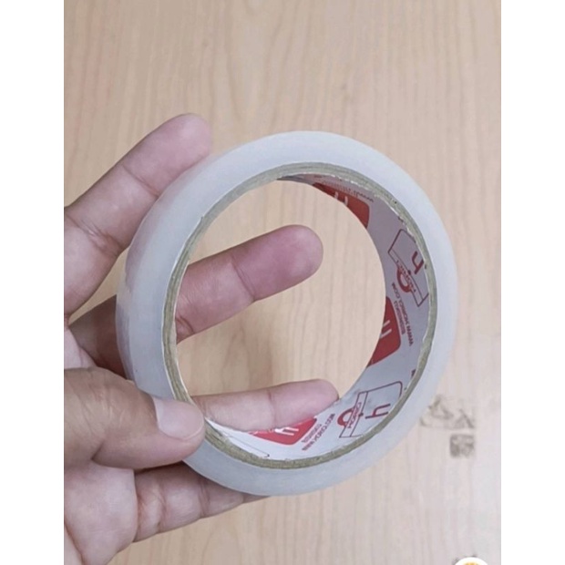 

Lakban 12mm *72yard dan 24mm *72yard Lakban kecil / Selotip super clear Isolasi atk sekolah