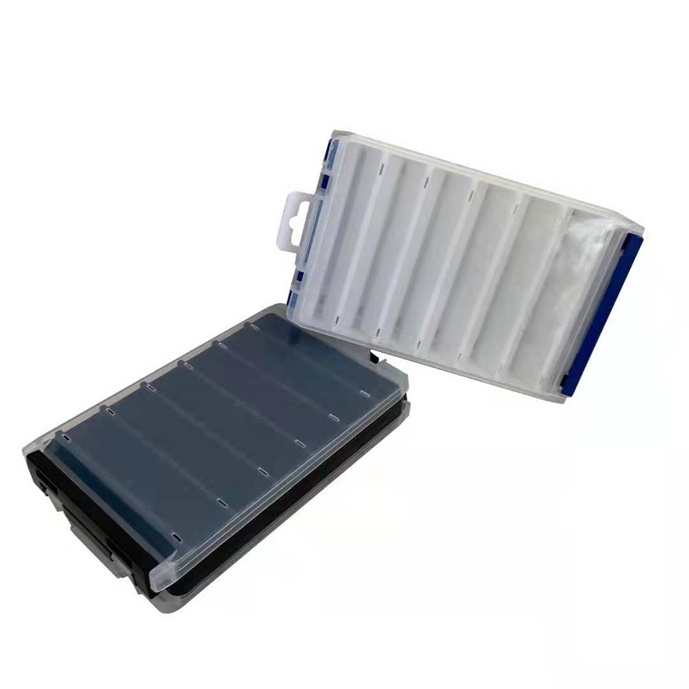 BOX KOTAK PERKAKAS KAIL UMPAN PANCING DUA SISI 12 SLOT UMPAN PANCING CASTING MINNOW FLOATING MINNOW 