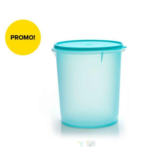 BANTING HARGA Giant Canister (1) Biru Toples Kerupuk Besar Tupperware ready