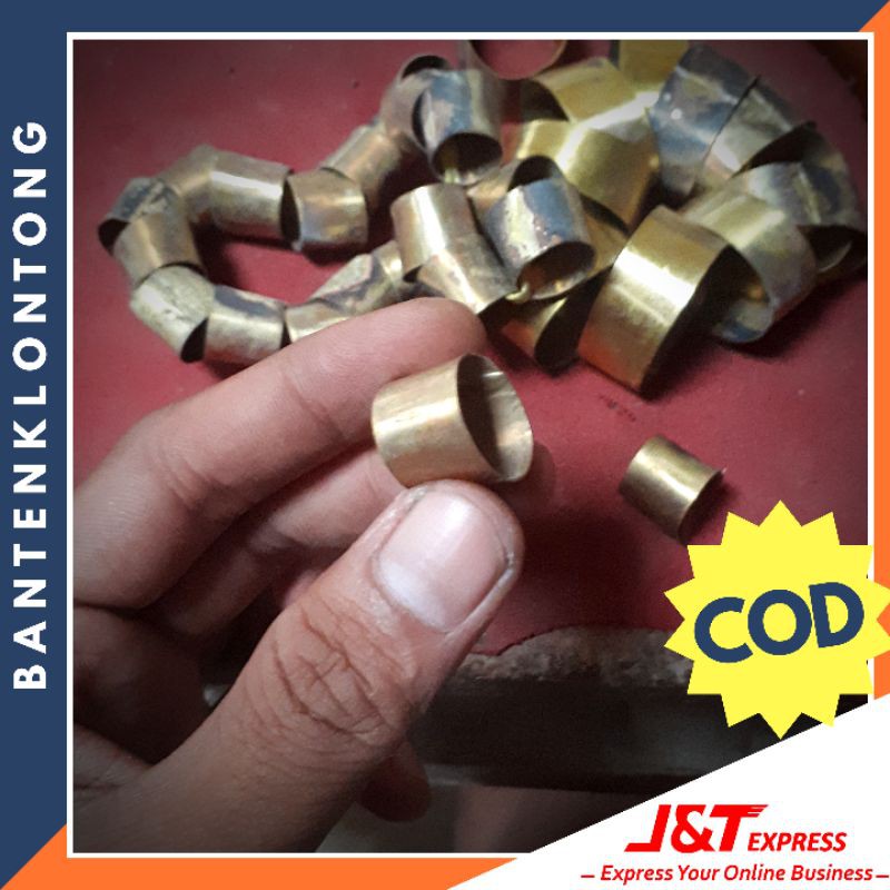 cincin pisau kuningan selut pisau