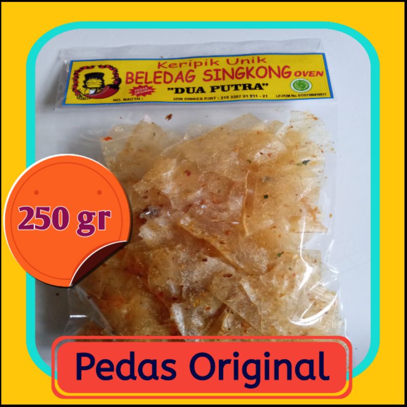 

Keripik Kaca Pedas Original 250 gr