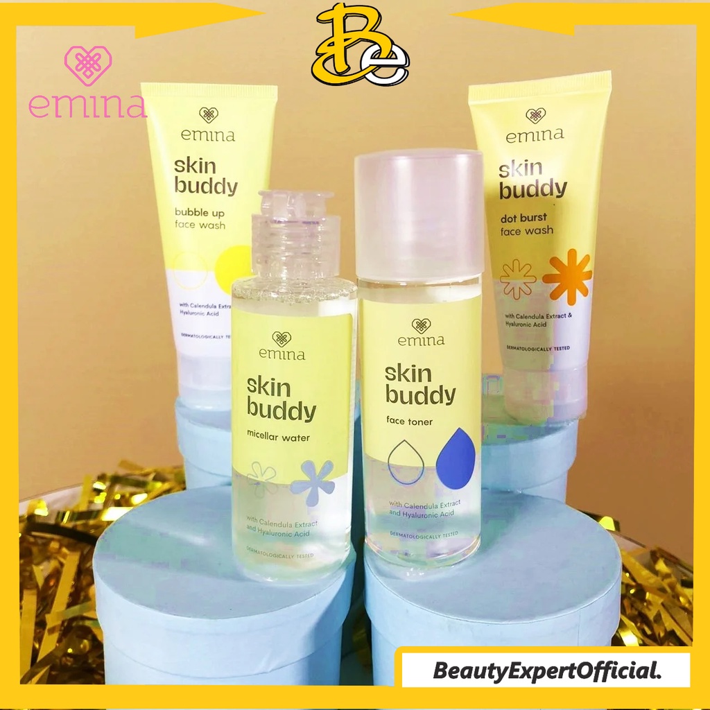 ⭐️ Beauty Expert ⭐️ Emina Skin Buddy Series | Face Wash |  Face Toner | Micellar Water