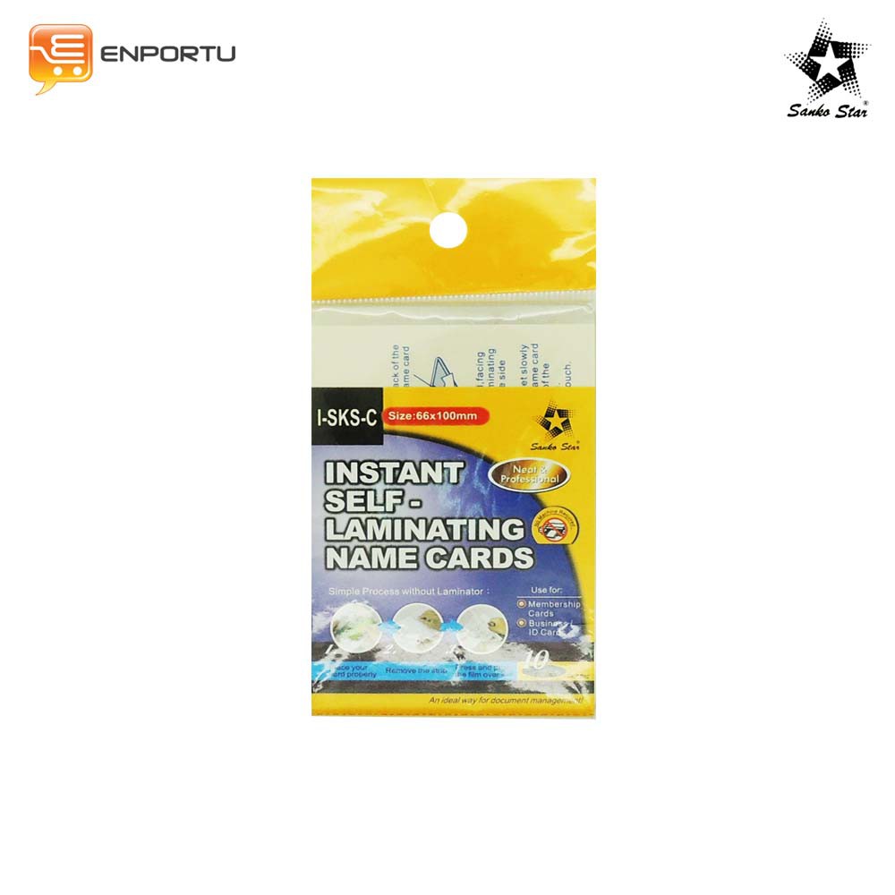 

SANKO STAR Instant Self-Laminating KTP