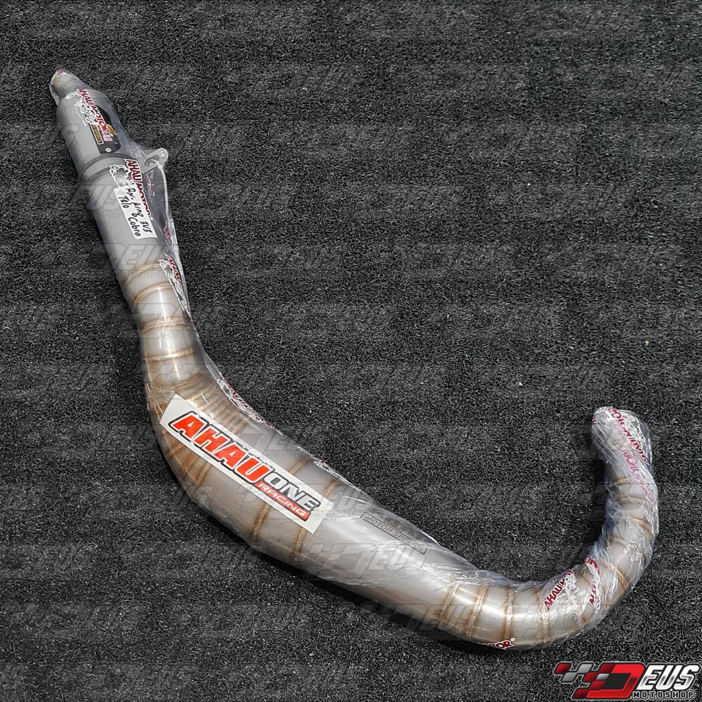 Knalpot Ahau 1 Rx King Stainless Steel Telo Cobra 3V3 Perut Cacing / Kenalpot Ahau1