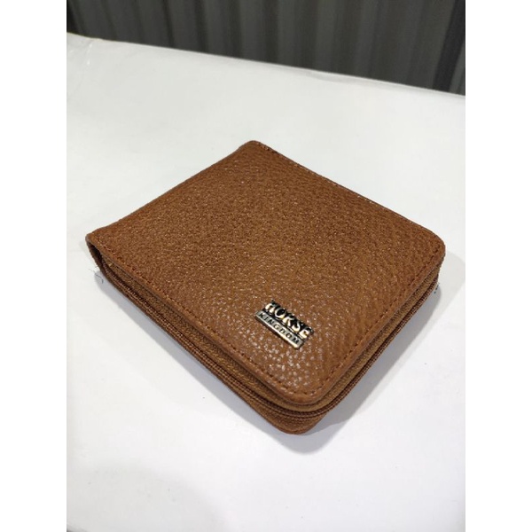 Dompet Import kulit PU pria Branded horse kingdom model seleting putar