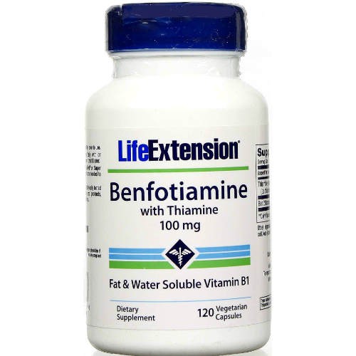 Life Extension BENFOTIAMINE 100mg 120 caps