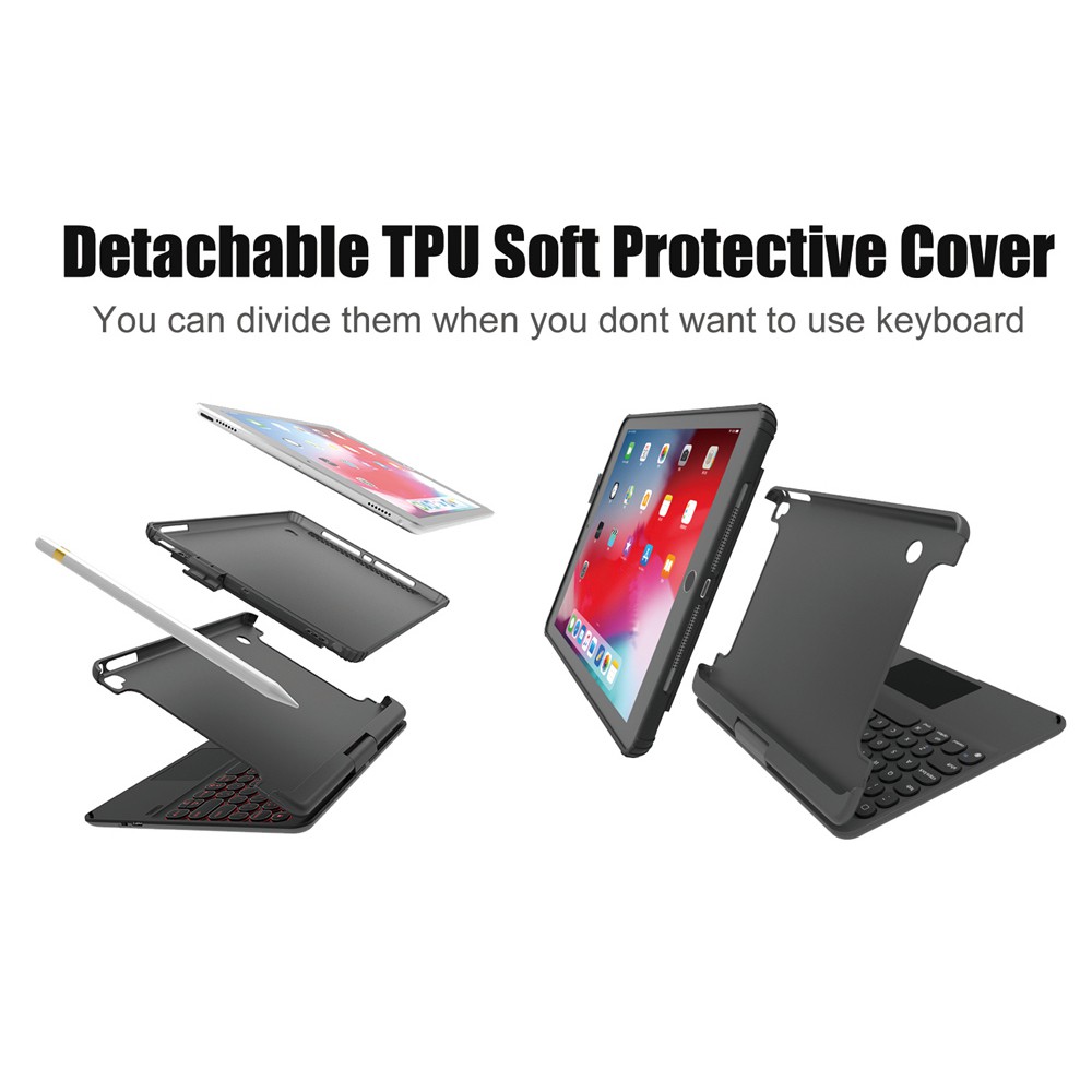 GoodCase - Smart Case 360 Degree Rotatable Keyboard iPad Pro 9.7/5/6 | iPad 10.2/ 10.5 | iPad 10.9/ 11