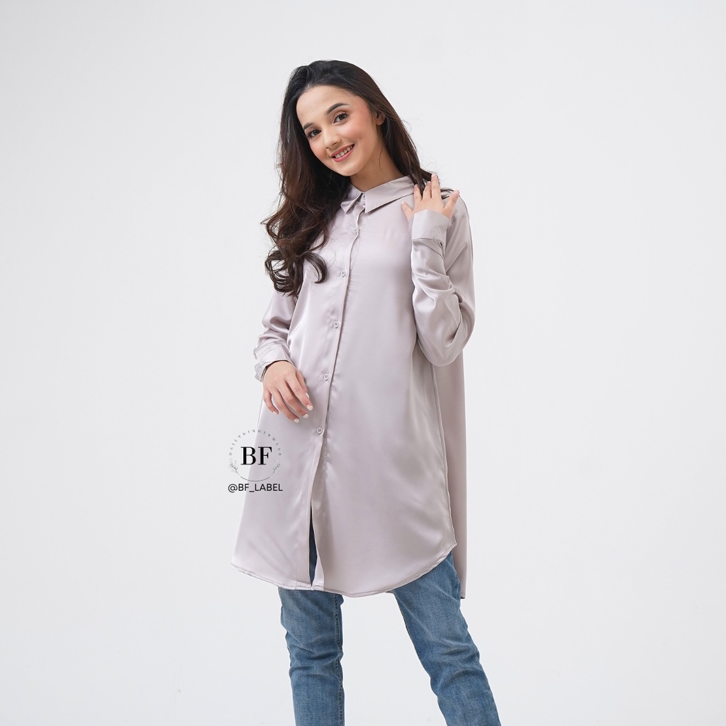 BF Label - Carissa Tunic | Tunik premium silk | Korean style