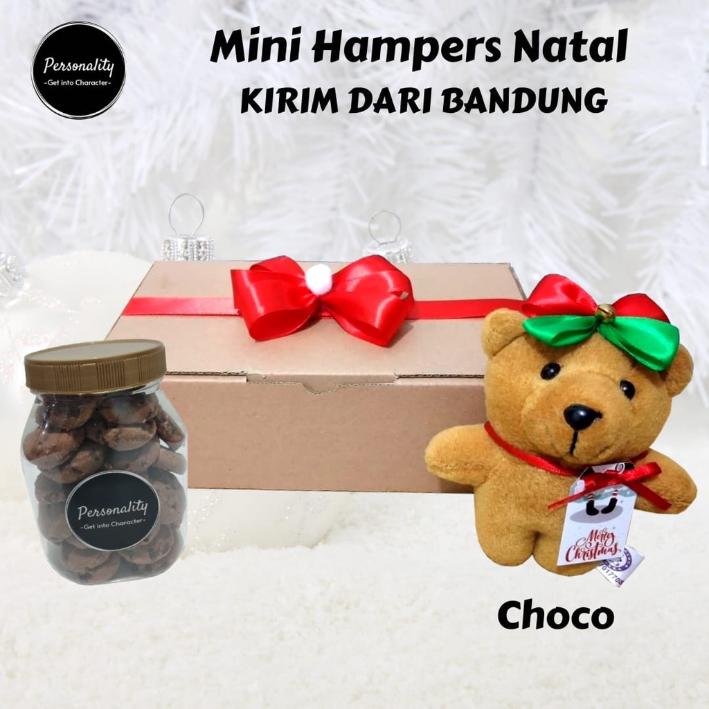 

Kado Hadiah Hampers Natal Bear Cookies Series by Personality Hampers