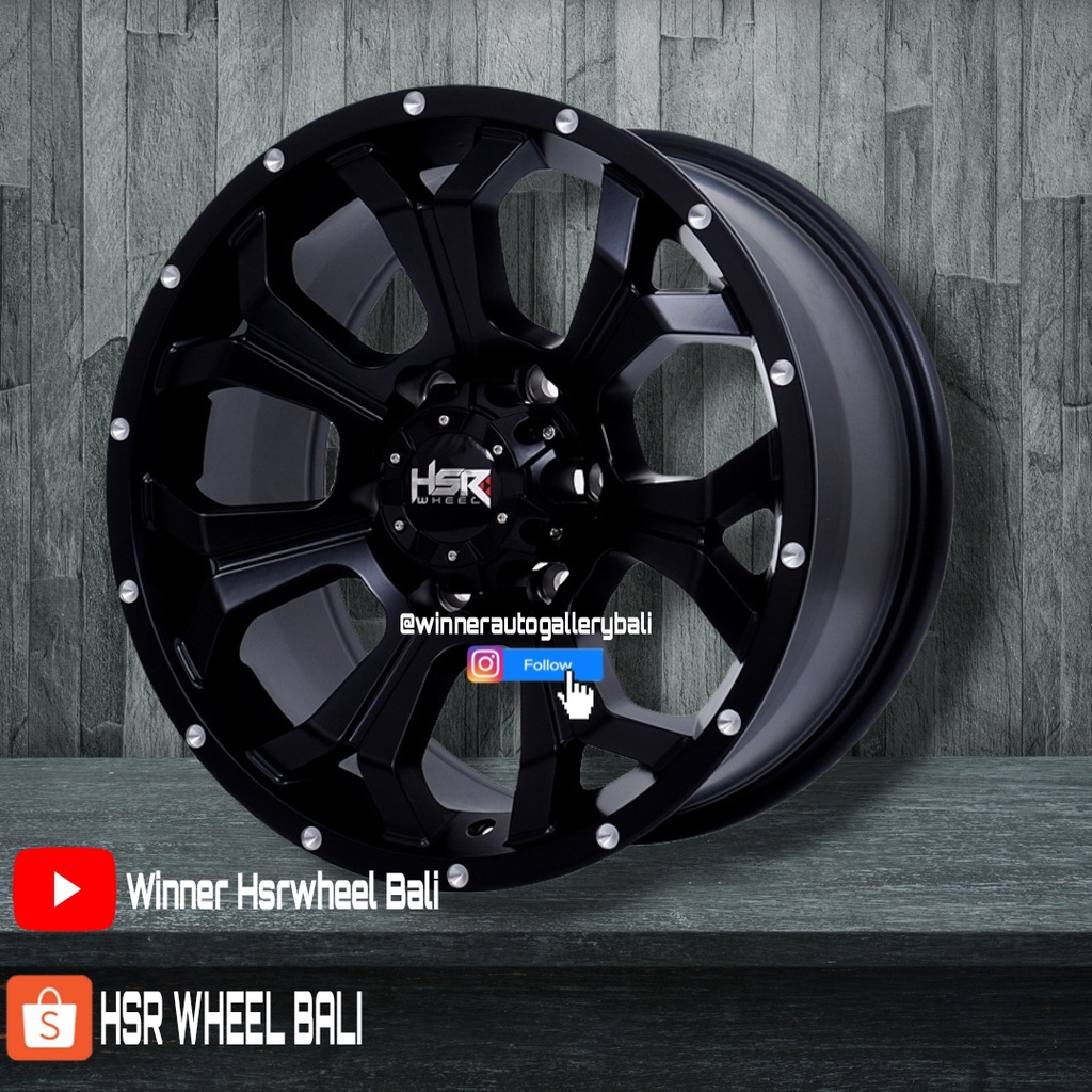 Velg Mobil Offroad Ring 17 | Velg Pajero Sport, Fortuner Triton Hilux