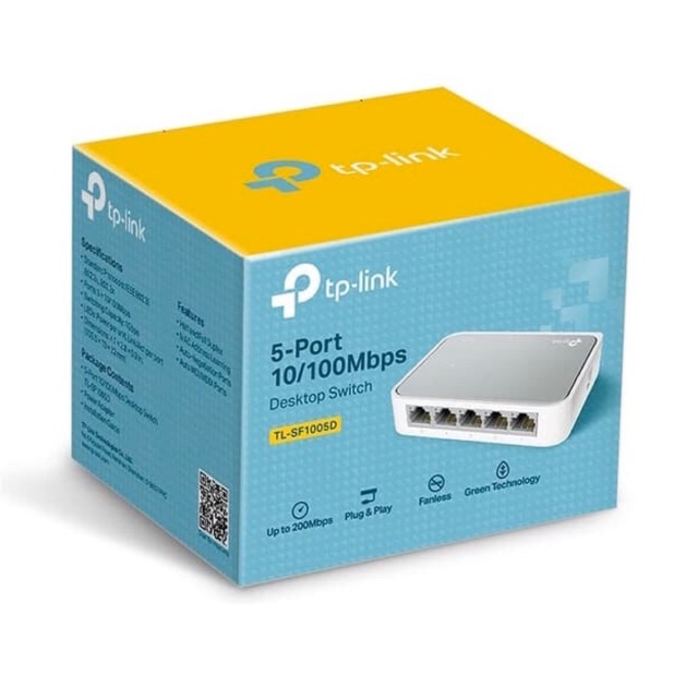 Switch Hub TP-LINK 5 Port SF-1005D / TP-Link 5 Port NEW