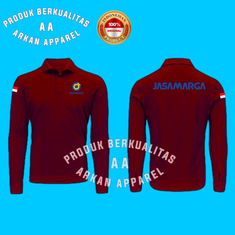 KAOS KERAH JASAMARGA KAOS POLO SHIRT JASA MARGA