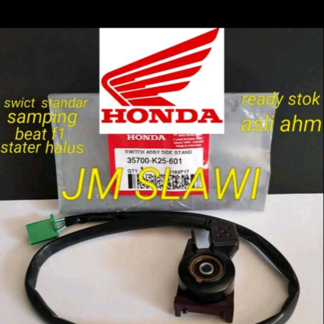 35700-K25-601 Switch standard samping atau switch otomatis beat f1 stater halus ori Honda