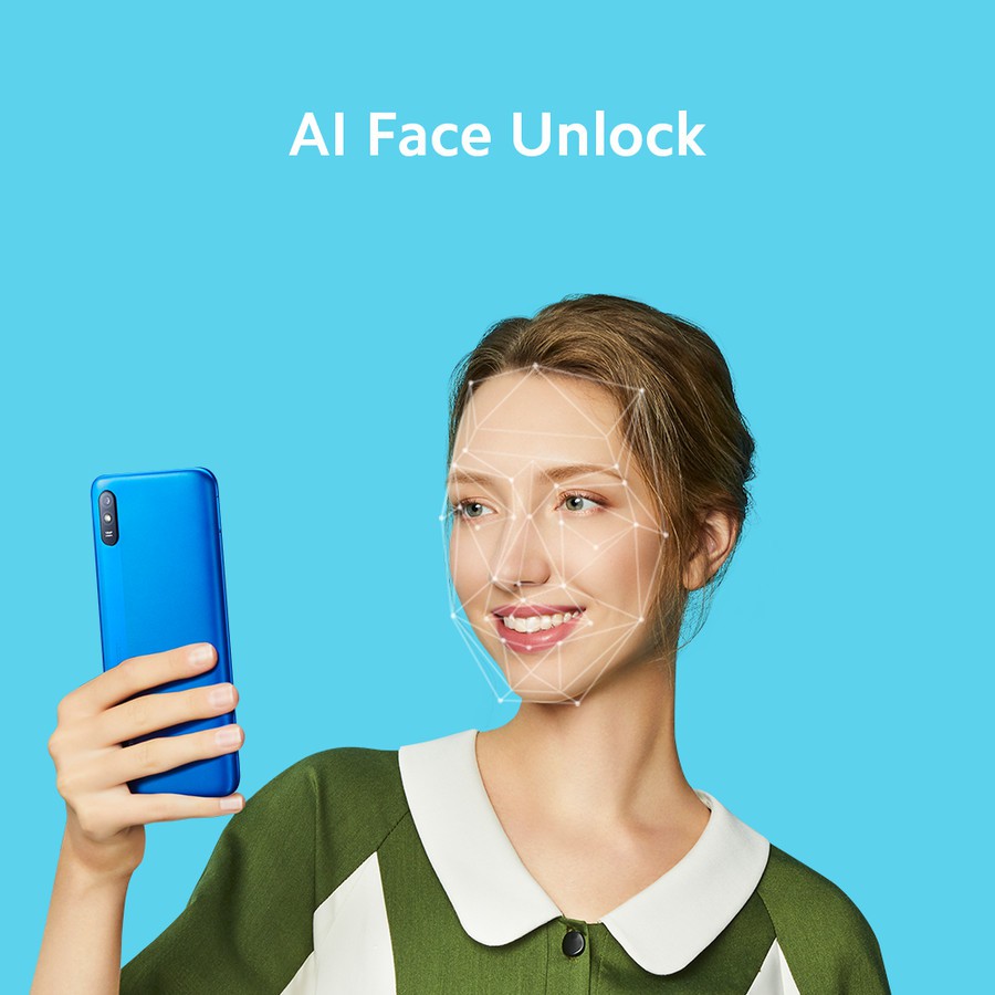 Xiaomi Redmi 9A 2/32GB 6.53&quot; HD AI Face Unlock Original - Garansi Resmi TAM 1 Tahun