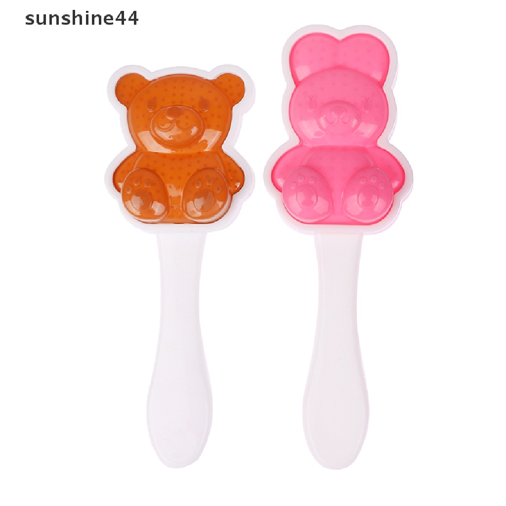 Sunshine 1 Pasang Cetakan Nasi / Sushi 3D DIY Bentuk Boneka Dress Up