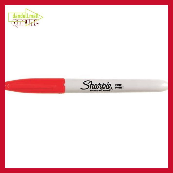 

U8Tyrt67- Sharpie Fine Point Permanent Marker Red E3Yrf797-
