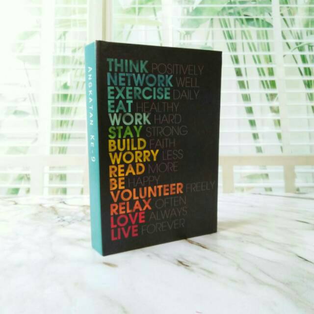 

Aneka Notebook A6 motif Quote part 3 FREE TAMBAH NAMA