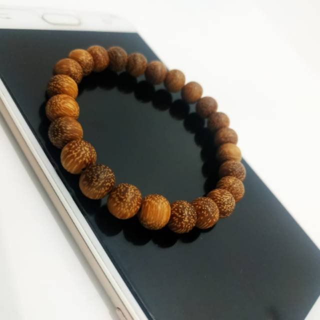 Gelang kayu ulin menang size 8mm