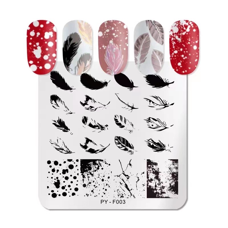 NAIL STAMP MARBLE MARMER PLATE STAMPING JELLY / PLAT BESI NAIL ART STAMP STEMPEL KUKU NAIL STAMP NAIL PLATE