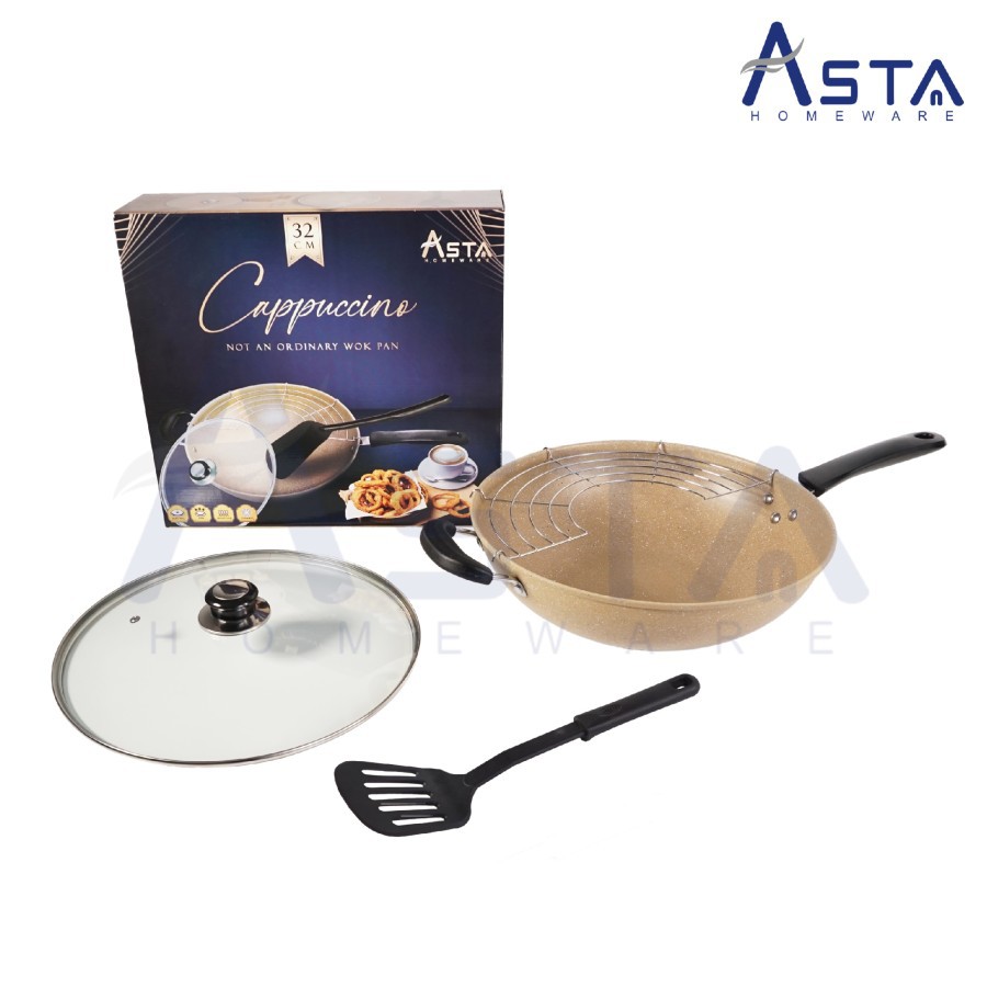 Cappucino Cookware Set - Wajan Set Teflon Anti Lengket Isi 4 Pcs