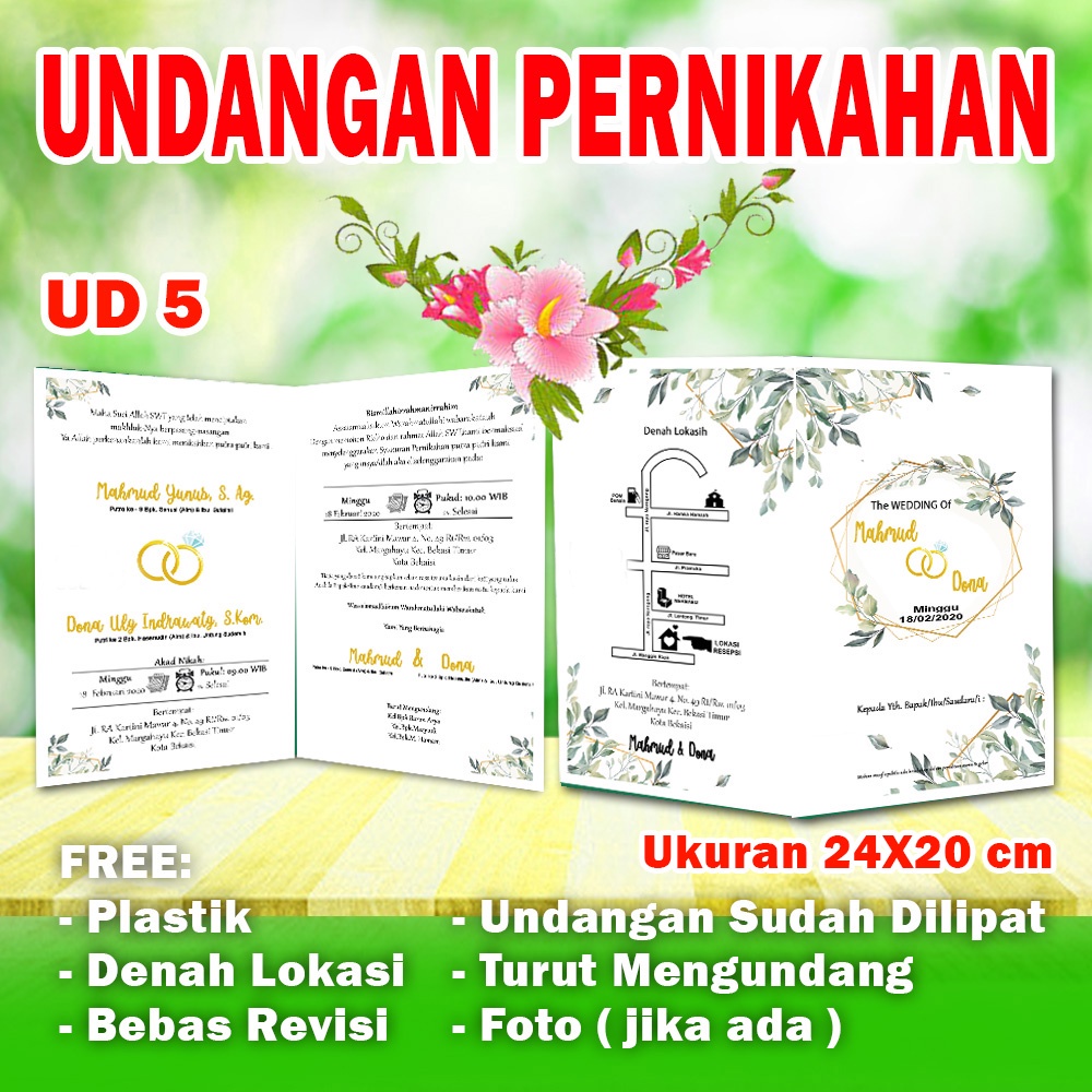 UNDANGAN PERNIKAHAN MURAH UNDANGAN WALIMAH UNDANGAN WALIMAHAN UNDANGAN WALIMATUL URSY UNIK ELEGAN RU