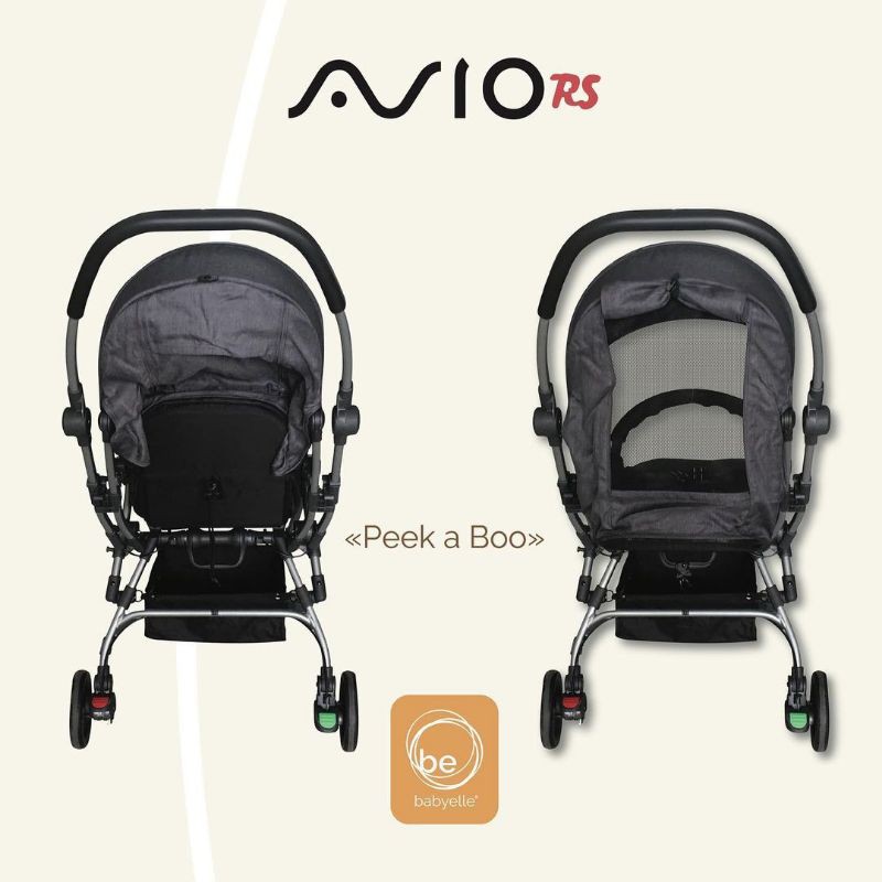 Stroller BabyElle Avio RS S939 Reversible Kereta Dorong Bayi Baby Elle Hadap Ibu